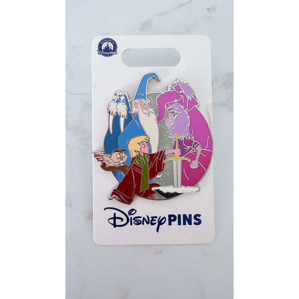 Disney Parks The Sword in the Stone Supporting Cast Pin NEW